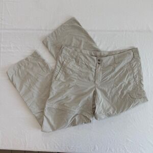 Köppen Womens Convertible Hiking Pants Size 14 Beige‎ Travel Outdoor